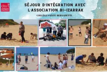Les jeunes à la plage