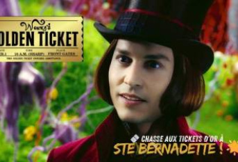 Golden Ticket Willy Wonka