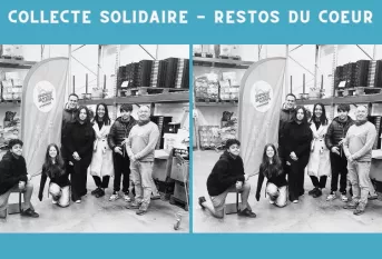 Collecte solidaire - restos du coeur