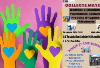 Collecte solidaire pour Mayotte