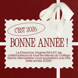 Bonne Année 2026